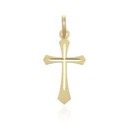 MOISS přívěsek ze žlutého zlata KŘÍŽEK