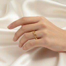 Zlatý 585/1000 prsten s brilianty 381.0734 0,08ct