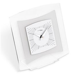 Designové stolní hodiny I805BN white IncantesimoDesign 20cm