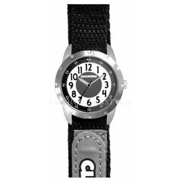 Černé reflexní dětské hodinky na suchý zip CLOCKODILE REFLEX CWX0020