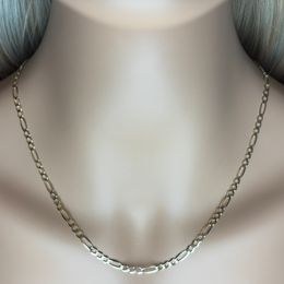 Zlatý 585/1000 řetízek z bílého zlata anker 1394