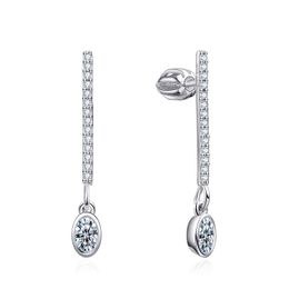 MOISS stříbrné náušnice