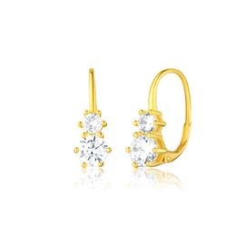 Náušnice JVD SVLE0875SH2GO00 stříbrné