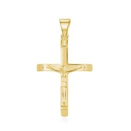 MOISS stříbrný přívěsek KŘÍŽ GOLD