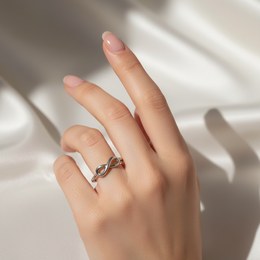 MOISS prsten ze žlutého zlata