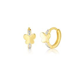 Náušnice JVD SVLE3164XF6GO00 stříbrné