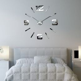 Flexistyle z54g - dubové nalepovací hodiny s průměrem 50-75 cm
