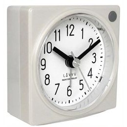 Budík s projekcí času a vnitřní teploty GARNI 165 Arcus