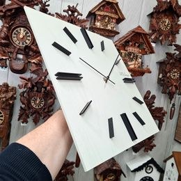 Designové nástěnné hodiny Future Time FT9630BK Hands 60cm