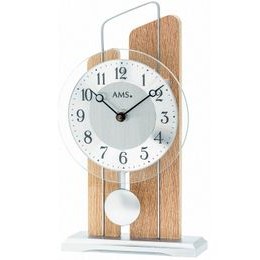 AMS T1261 - Stolní hodiny s kyvadlem v moderním designu
