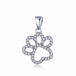 MOISS stříbrný přívěsek TLAPKA