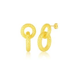 Náušnice JVD SVLE0939S75SGO00 stříbrné