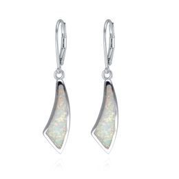 MOISS opálové stříbrné náušnice