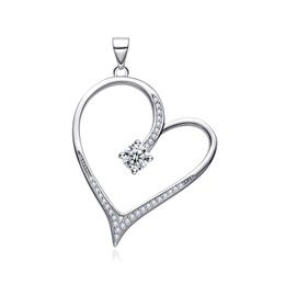 MOISS stříbrný přívěsek SRDCE
