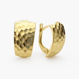 Zlaté 585/1000 náušnice klapkové