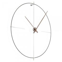 Designové nástěnné hodiny Nomon Bilbao N BilbaoBN černé 110cm