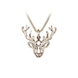 MOISS stříbrný přívěsek JELEN ROSE