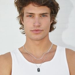 Náhrdelník JVD stříbrný