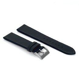LAVVU Šedý prošitý řemínek SUEDE z luxusní kůže Top Grain - 16