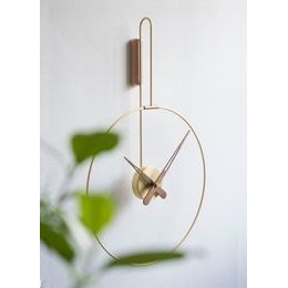 Hodiny CalleaDesign 10-004-65 Breath 30 cm vínová červená