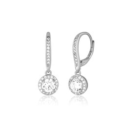 Náušnice JVD SVLE3198XH2BI00 stříbrné