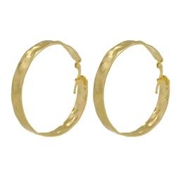 Victoria Cruz A4307-DT - stříbrné náušnice - zlacené