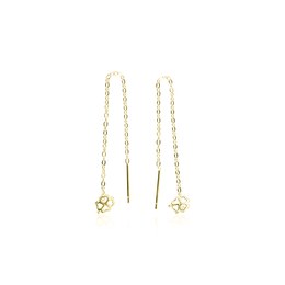 Náušnice JVD SVLE2179XJ6GO00 stříbrné