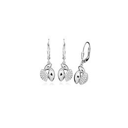 Náušnice JVD SVLE0732SH8BI00 stříbrné