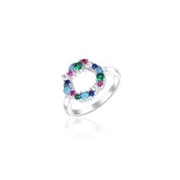 Prsten JVD stříbrný