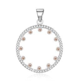 MOISS stříbrný přívěsek KRUH