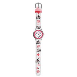 Květované bílé dívčí hodinky CLOCKODILE FLOWERS CWG5025
