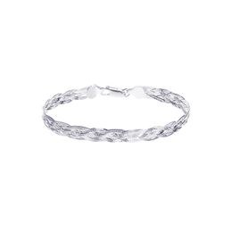 MOISS stříbrný řetízkový náramek HERRINGBONE