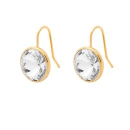 Stříbrné zlacené náušnice Victoria Cruz A2521-07DT