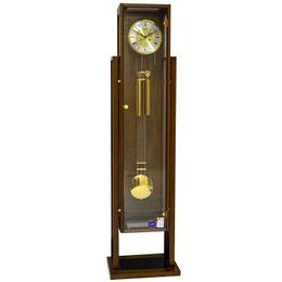 Adler 10159-W - Sloupové hodiny s půlovým závažovým strojem od německé firmy Hermle