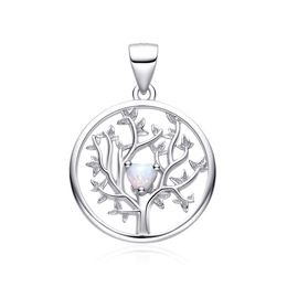 MOISS stříbrný přívěsek OPÁL STROM