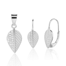 Stříbrný set JVD SVLS0117SJ6BI00