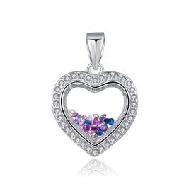 MOISS stříbrný přívěsek SRDCE