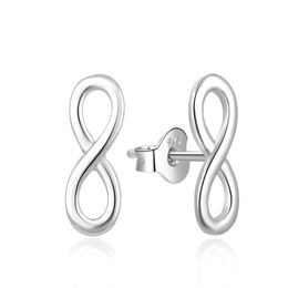 MOISS stříbrné náušnice NEKONEČNO