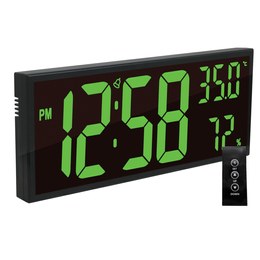 JVD DH309.3 - Digitální hodiny s velkými číslicemi a dálkovým ovladačem