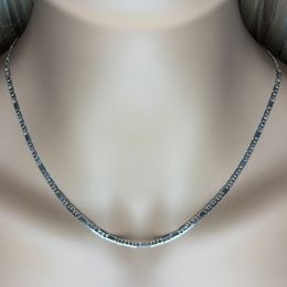 Stříbrný 925/1000 řetízek figaro S1002