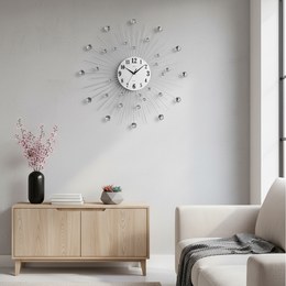 Nástěnné hodiny Umbra RIBBON 30 cm černé