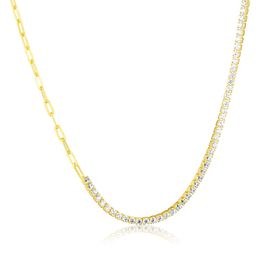 Náhrdelník JVD SVLN0686XH2GO45 stříbrný