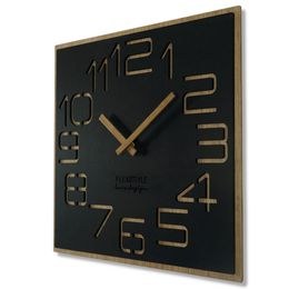 Designové kyvadlové nástěnné hodiny Karlsson KA5822BK 50cm