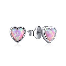 MOISS stříbrné náušnice OPÁL