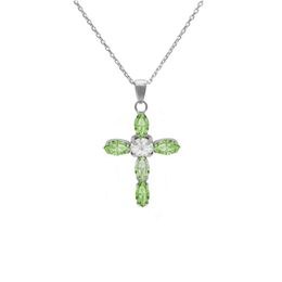 Stříbrný řetízek s přívěskem Victoria Cruz A3726-14HG