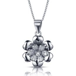 MOISS stříbrný přívěsek KVĚTINA