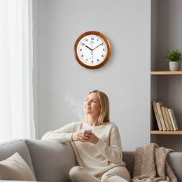 JVD HK4129.3 - kovové hodiny s výbornou čitelností