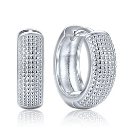 MINET Elegantní stříbrné 925/1000 náušnice JMAS0327SE00
