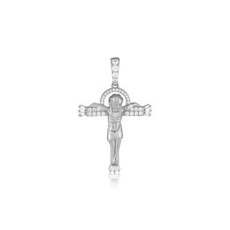 Přívěšek JVD SVLP1430XK6BI00 stříbrný