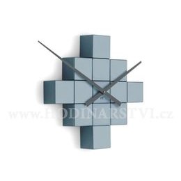 Flexistyle z54g - dubové nalepovací hodiny s průměrem 50-75 cm